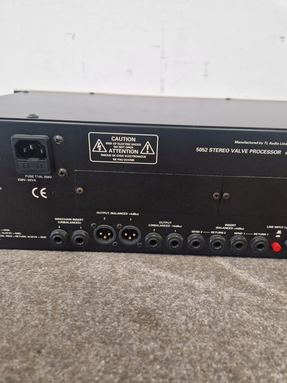 TL Audio 5052 Ivory 2 Series Stereo Valve Processor - Dual Channel EQ/Compressor - Excellent w/ Original Box