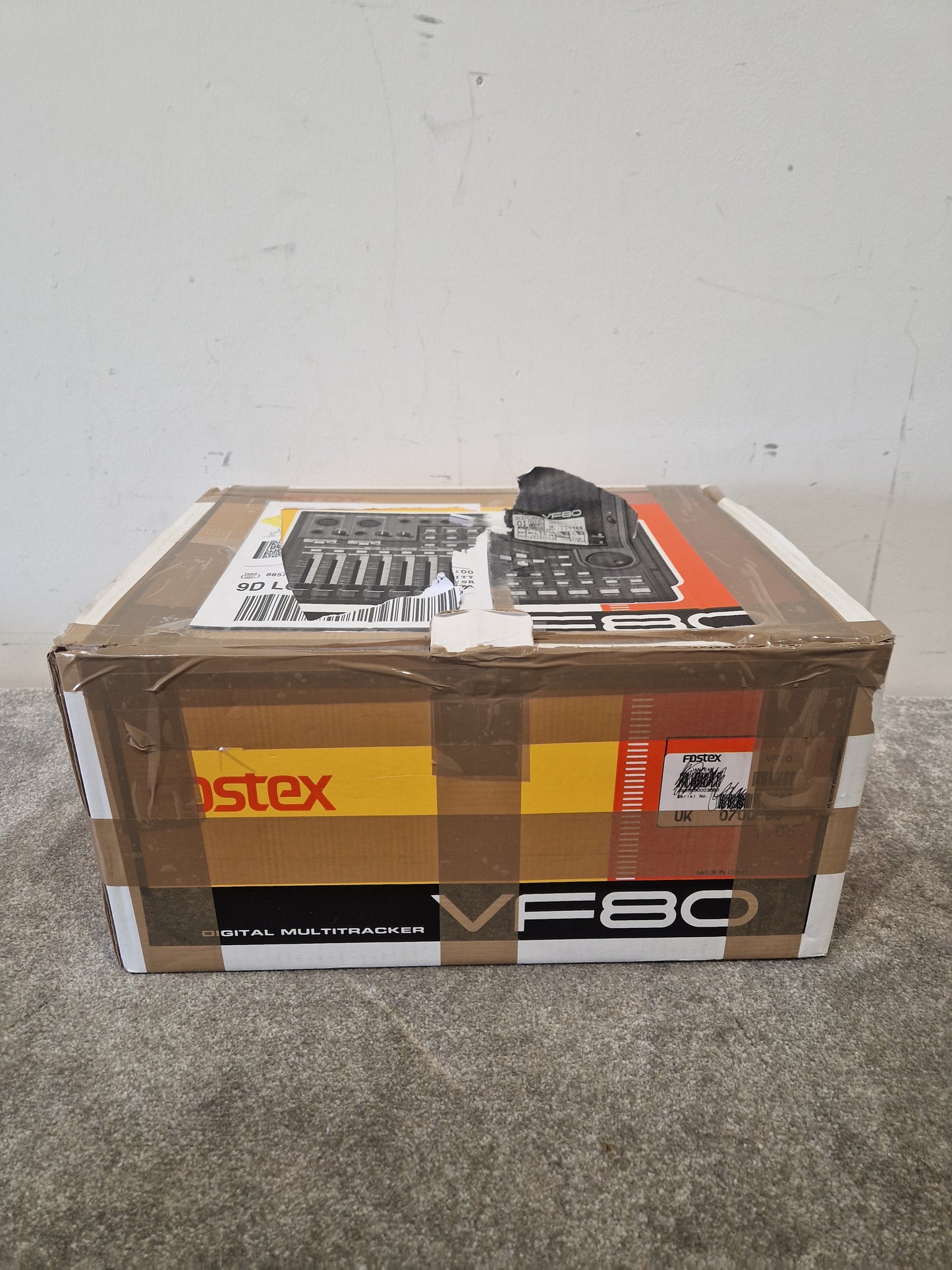 Fostex VF80 Multitracker - 8-Track Digital Recorder - Excellent w/ Original Box & Power Supply