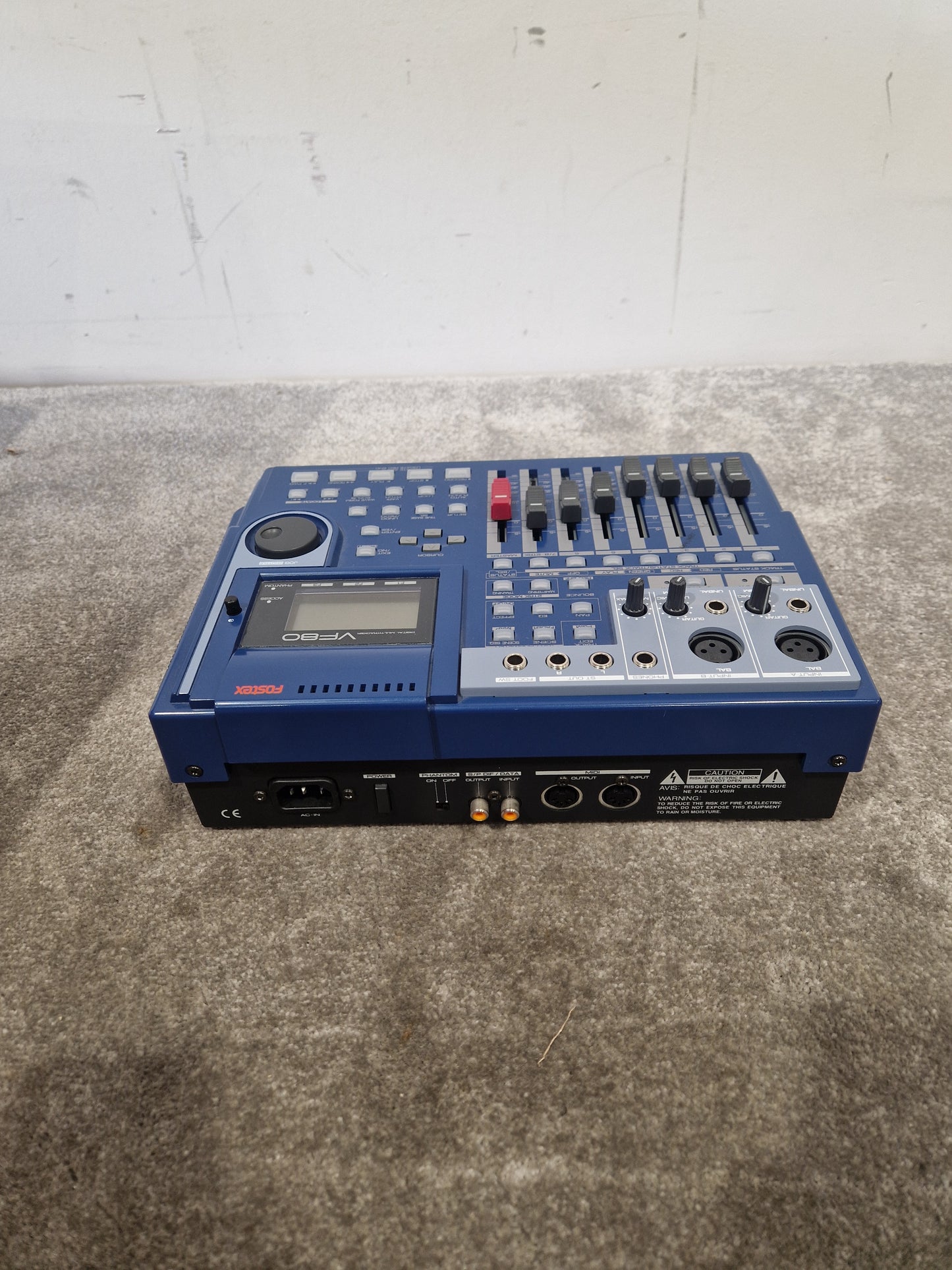 Fostex VF80 Multitracker - 8-Track Digital Recorder - Excellent w/ Original Box & Power Supply