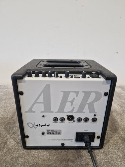 AER Alpha 40 Acoustic Guitar AMP - Compact Acoustic Amp - Excellent w/ Power Supply & Soft Case
