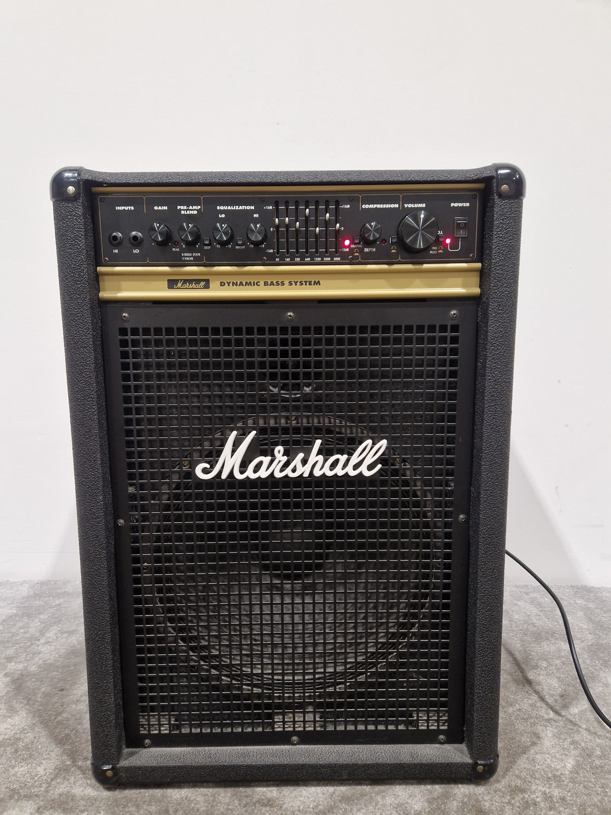 Marshall Combo 72115 Bass Amplifier - Excellent w/ Power Supply