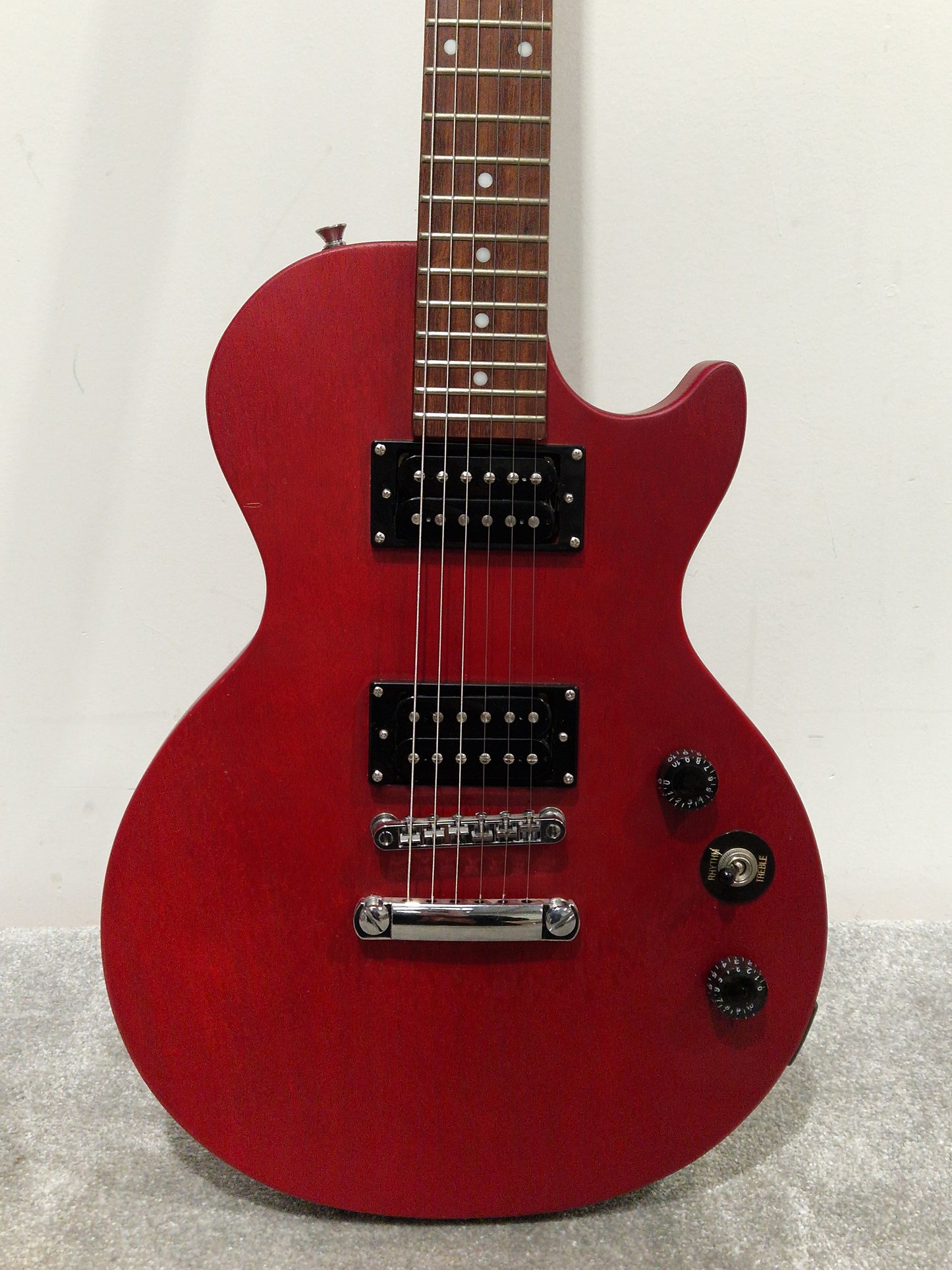 Epiphone Les Paul Special P-90 Vintage Edition (2016) Worn Cherry - Classic Tone Electric Guitar - Excellent w/ Soft Case