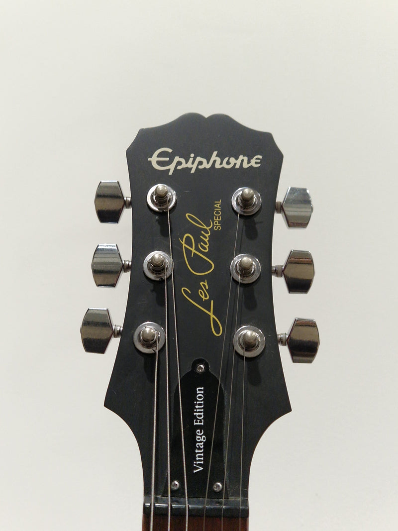Epiphone Les Paul Special P-90 Vintage Edition (2016) Worn Cherry - Classic Tone Electric Guitar - Excellent w/ Soft Case - Image 3