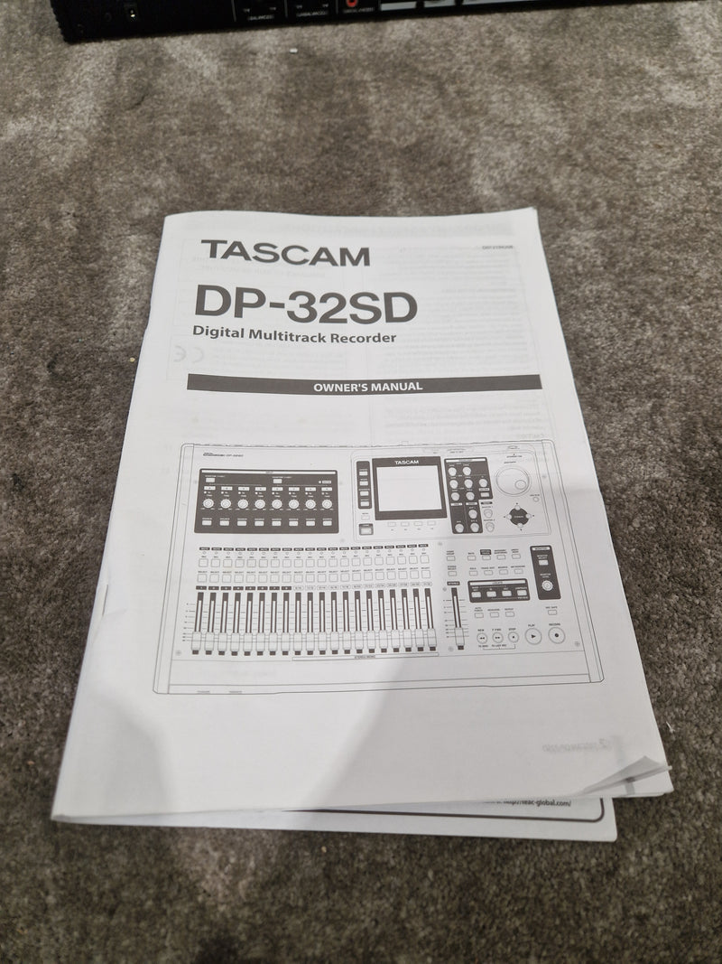 Tascam DP32SD - 32-Track Digital Portastudio - Excellent w/ Original Box - Image 9