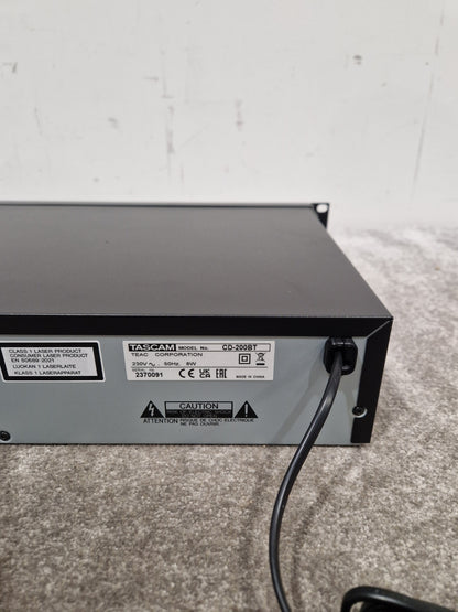 Tascam CD-200BT - Bluetooth CD Player - Excellent w/ Original Box & Power Supply