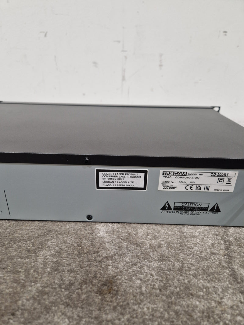 Tascam CD-200BT - Bluetooth CD Player - Excellent w/ Original Box & Power Supply - Image 15