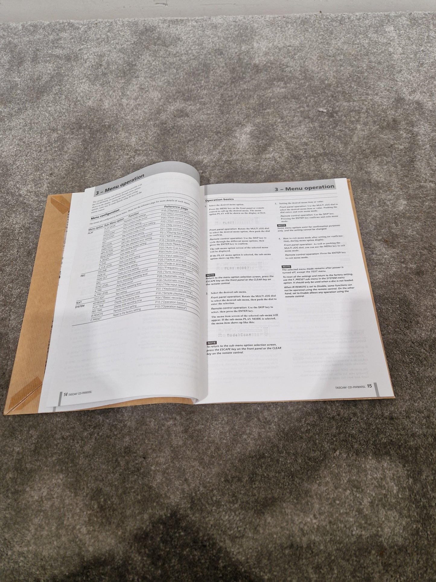 Tascam CDRW900SX - Professional CD Recorder - Excellent w/ Original Box & Power Supply