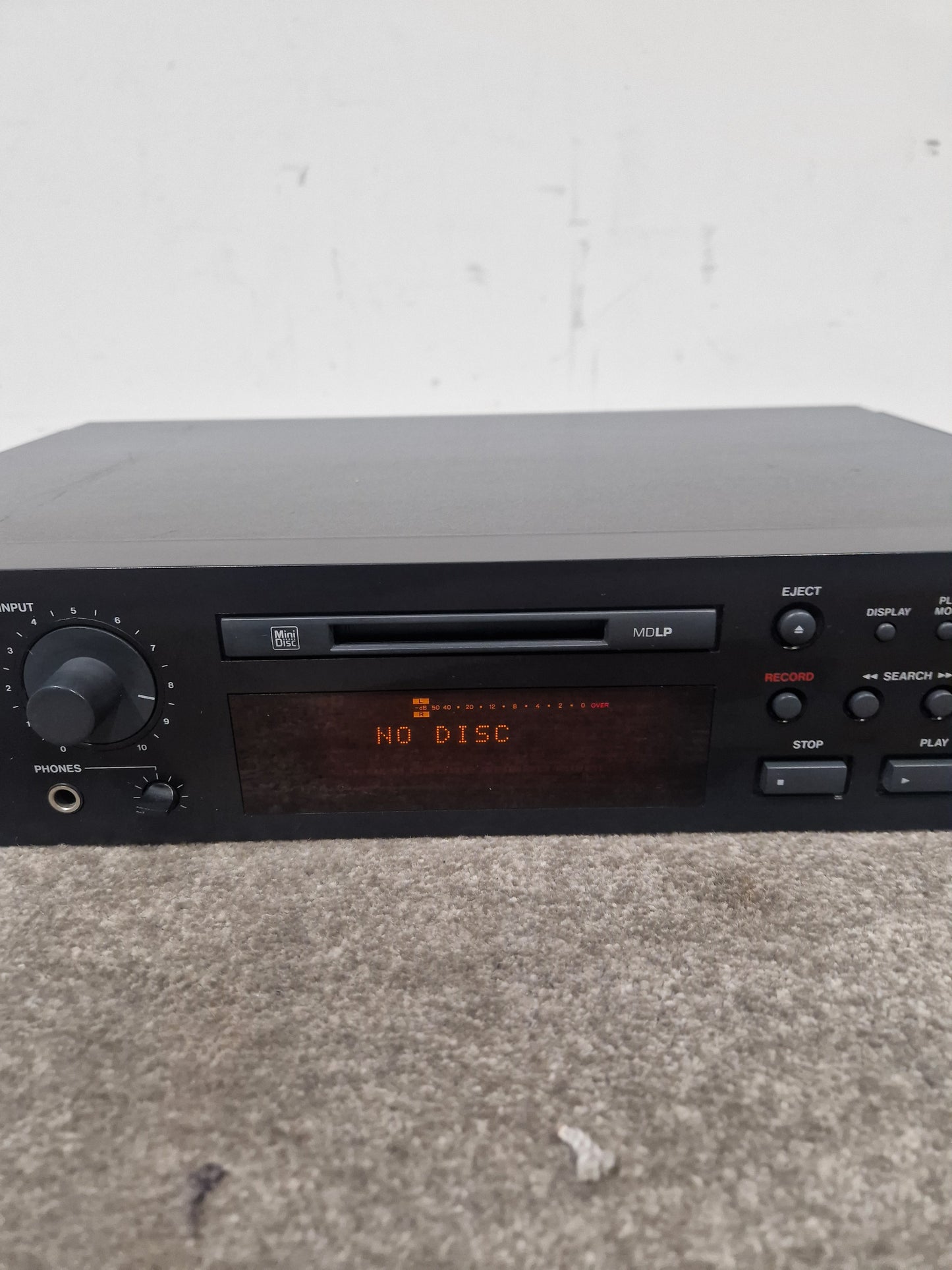 Tascam MD-350 - Professional Minidisc Recorder - Excellent w/ Remote & Manuel's