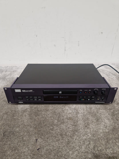 HHB BurnIT CDR-830 - Professional CD Recorder - Excellent w/ Power Supply, Manual & Remote