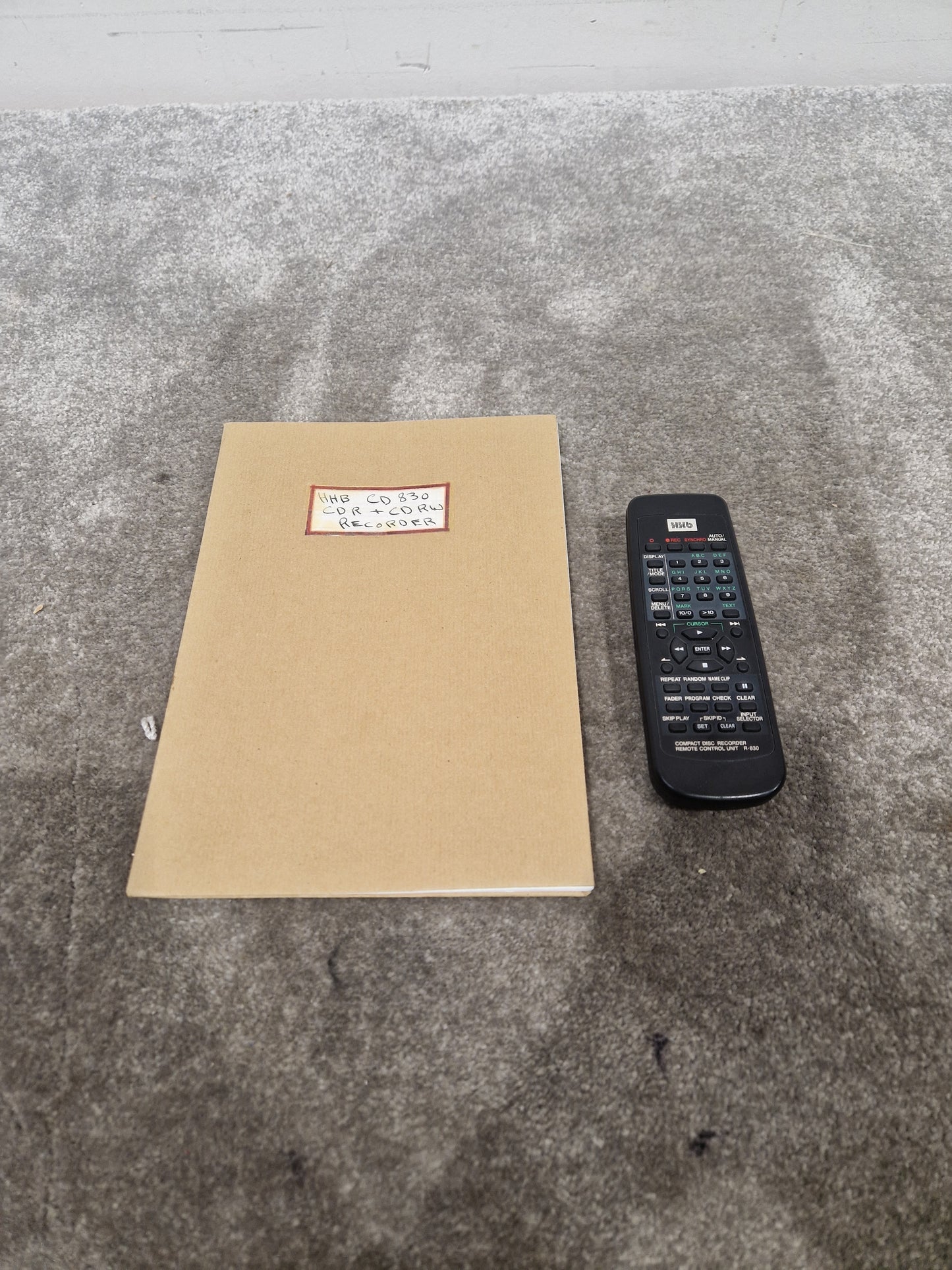 HHB BurnIT CDR-830 - Professional CD Recorder - Excellent w/ Power Supply, Manual & Remote