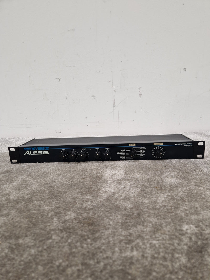 Alesis Microverb 3 - Digital Reverb Processor - Excellent - Image 2