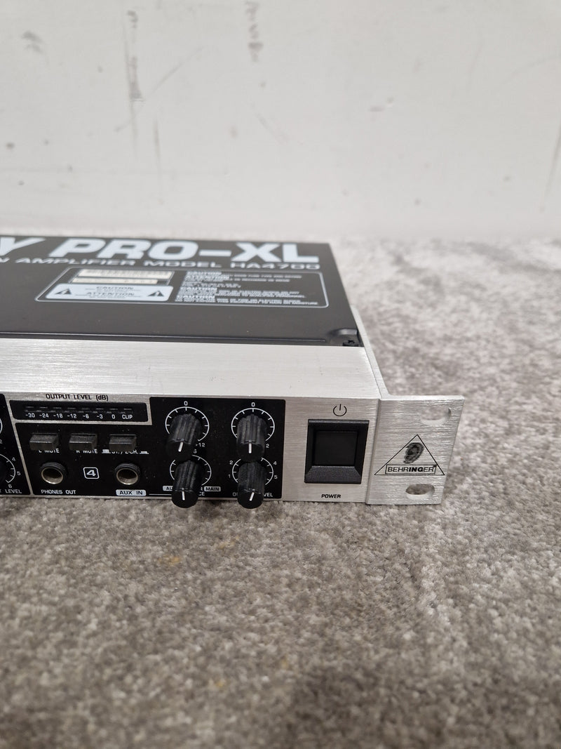 Behringer HA4700 - 4-Channel Headphone Amp - Excellent w/ Power Supply - Image 2