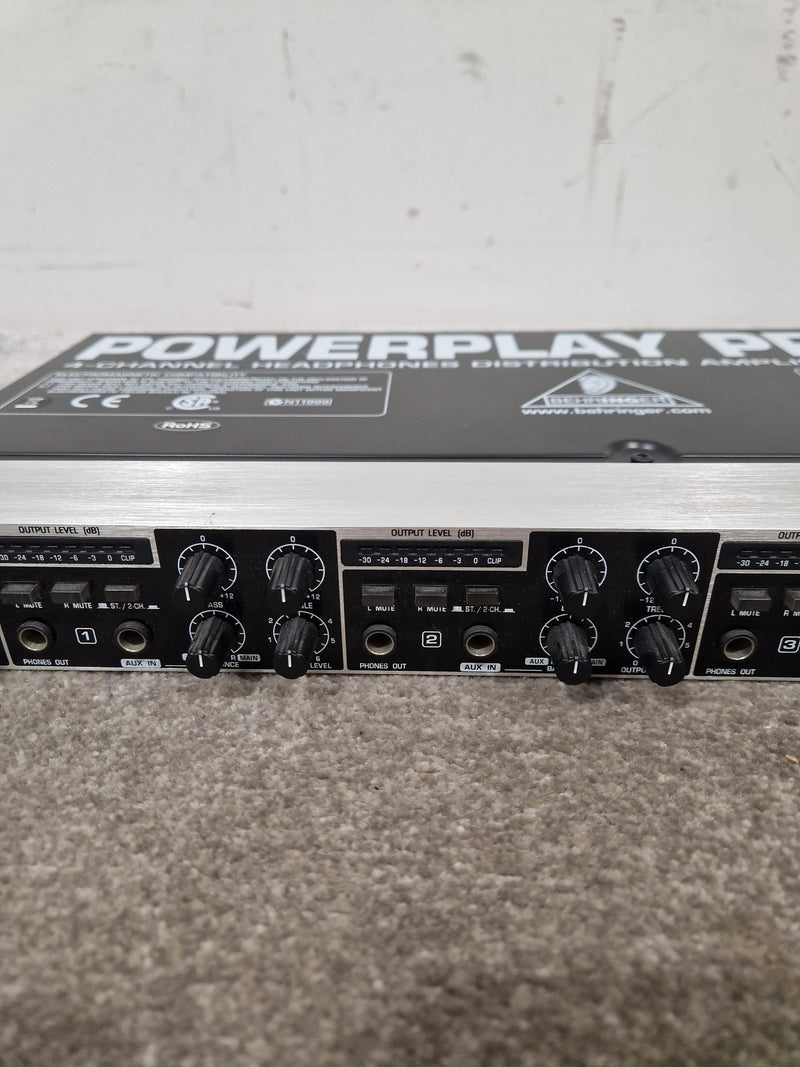 Behringer HA4700 - 4-Channel Headphone Amp - Excellent w/ Power Supply - Image 4