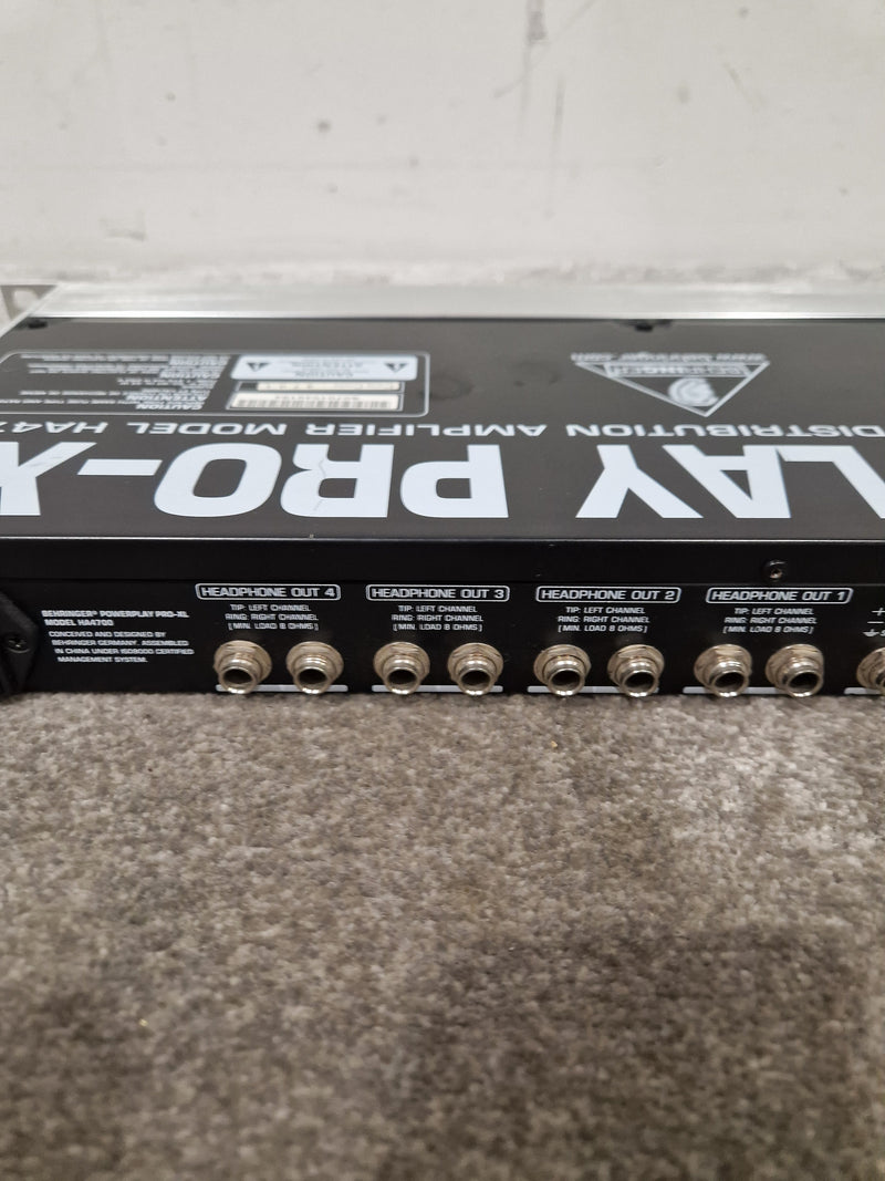 Behringer HA4700 - 4-Channel Headphone Amp - Excellent w/ Power Supply - Image 10