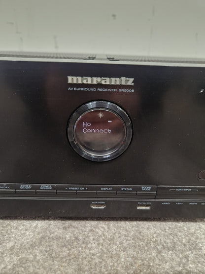 Marantz AV Receiver SR5008. - 7.2 Channel Surround Sound - Excellent w/ Power Supply & Remote