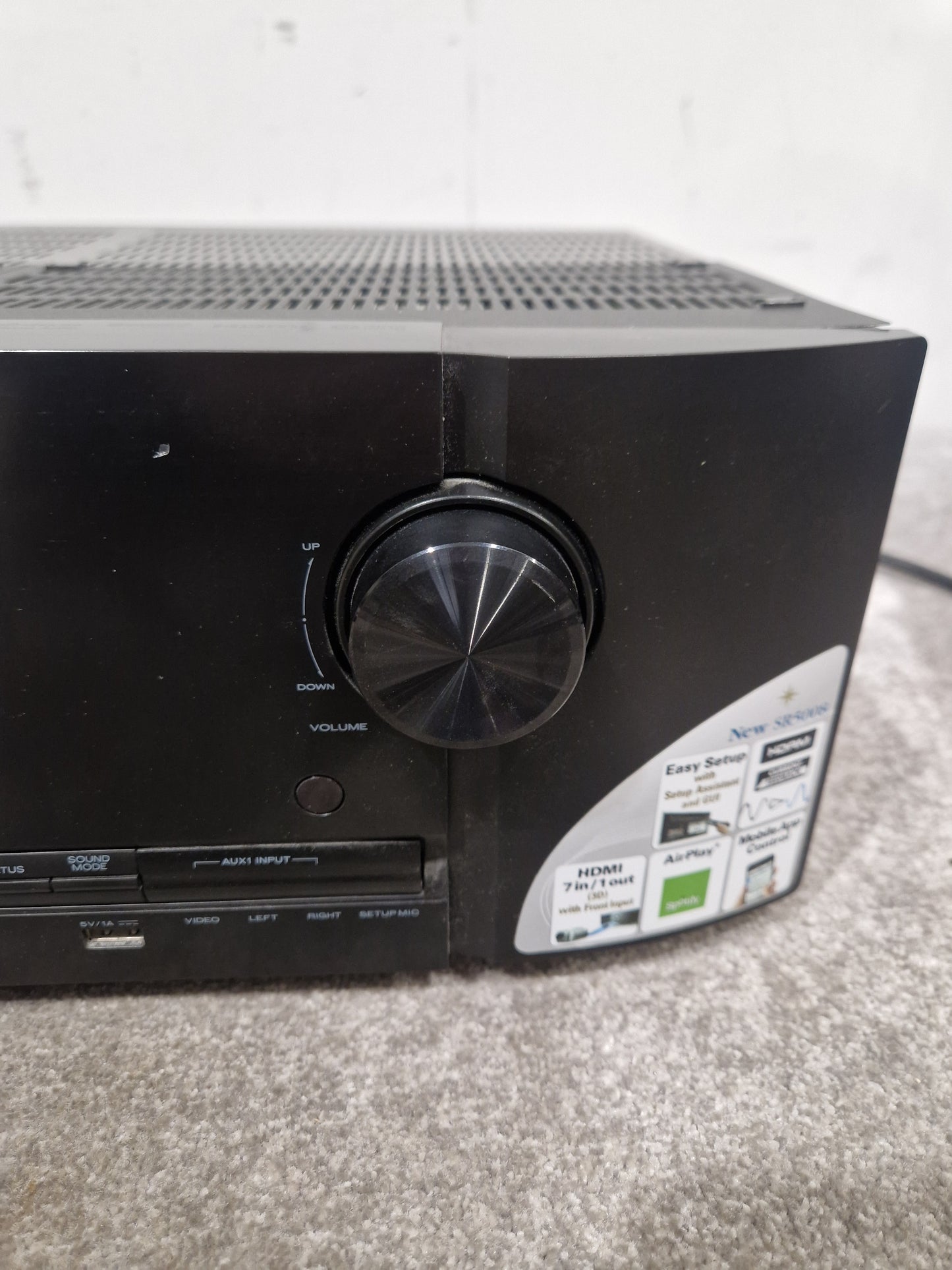 Marantz AV Receiver SR5008. - 7.2 Channel Surround Sound - Excellent w/ Power Supply & Remote