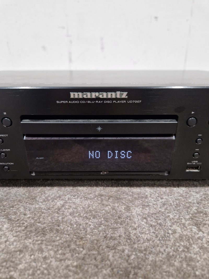 Marantz Blue Ray Player. UD7007 - Audiophile Quality Playback - Fair w/ Power Supply & Remote & cables - Image 16