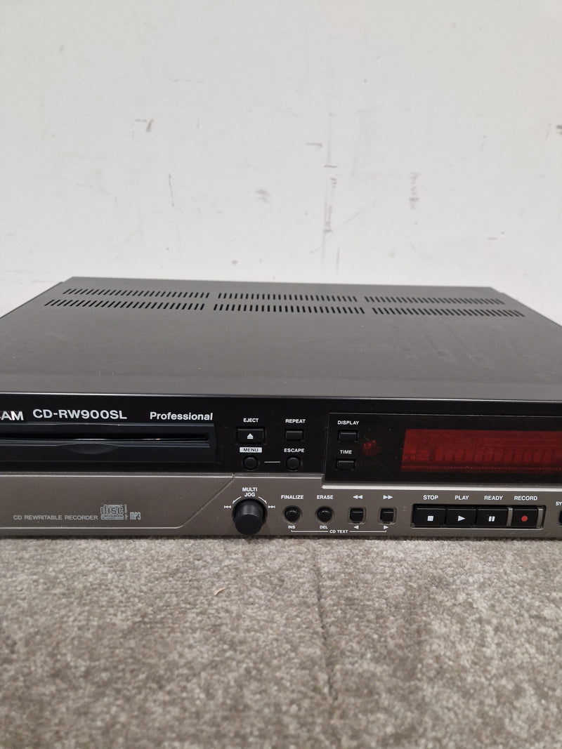 Tascam CDRW900SL - Professional CD Recorder - Excellent w/ Power Supply - Image 2