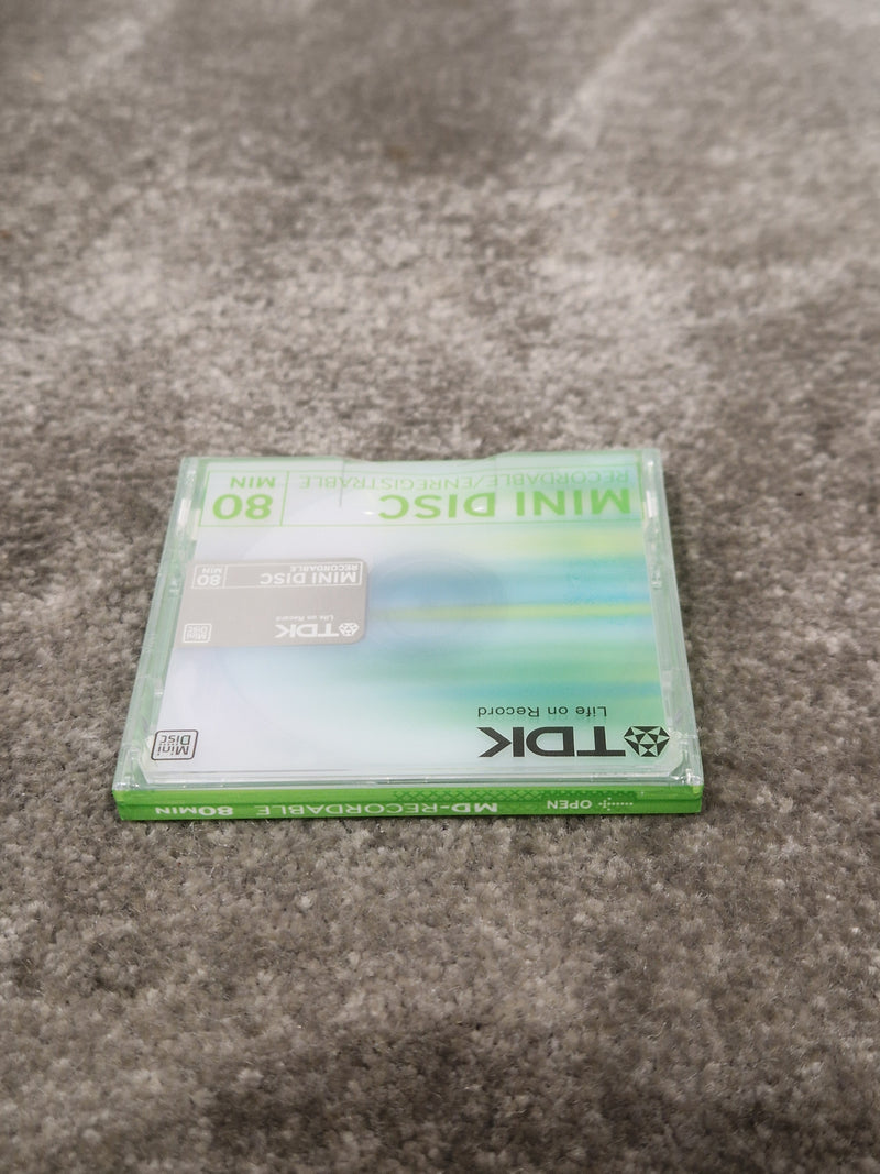 TDK Md-Recordable MINI-DISC Green - High-Quality Audio Storage - Excellent w/ Original Box - Image 5