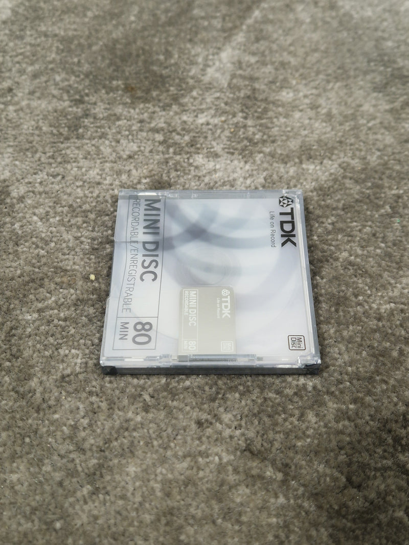 TDK Md-Recordable MINI-DISC Grey - High-Precision Recording - Excellent w/ Original Box - Image 2