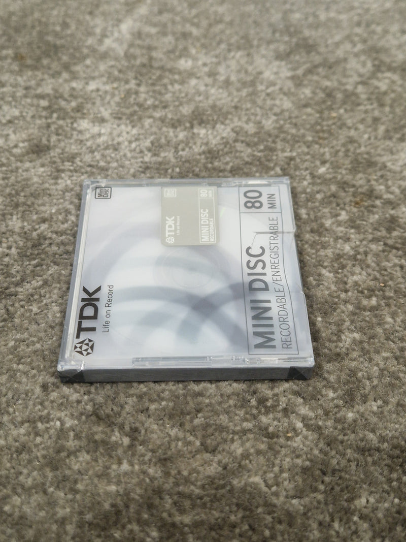 TDK Md-Recordable MINI-DISC Grey - High-Precision Recording - Excellent w/ Original Box - Image 4