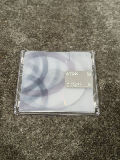 TDK Md-Recordable MINI-DISC - High Fidelity Recording - Excellent