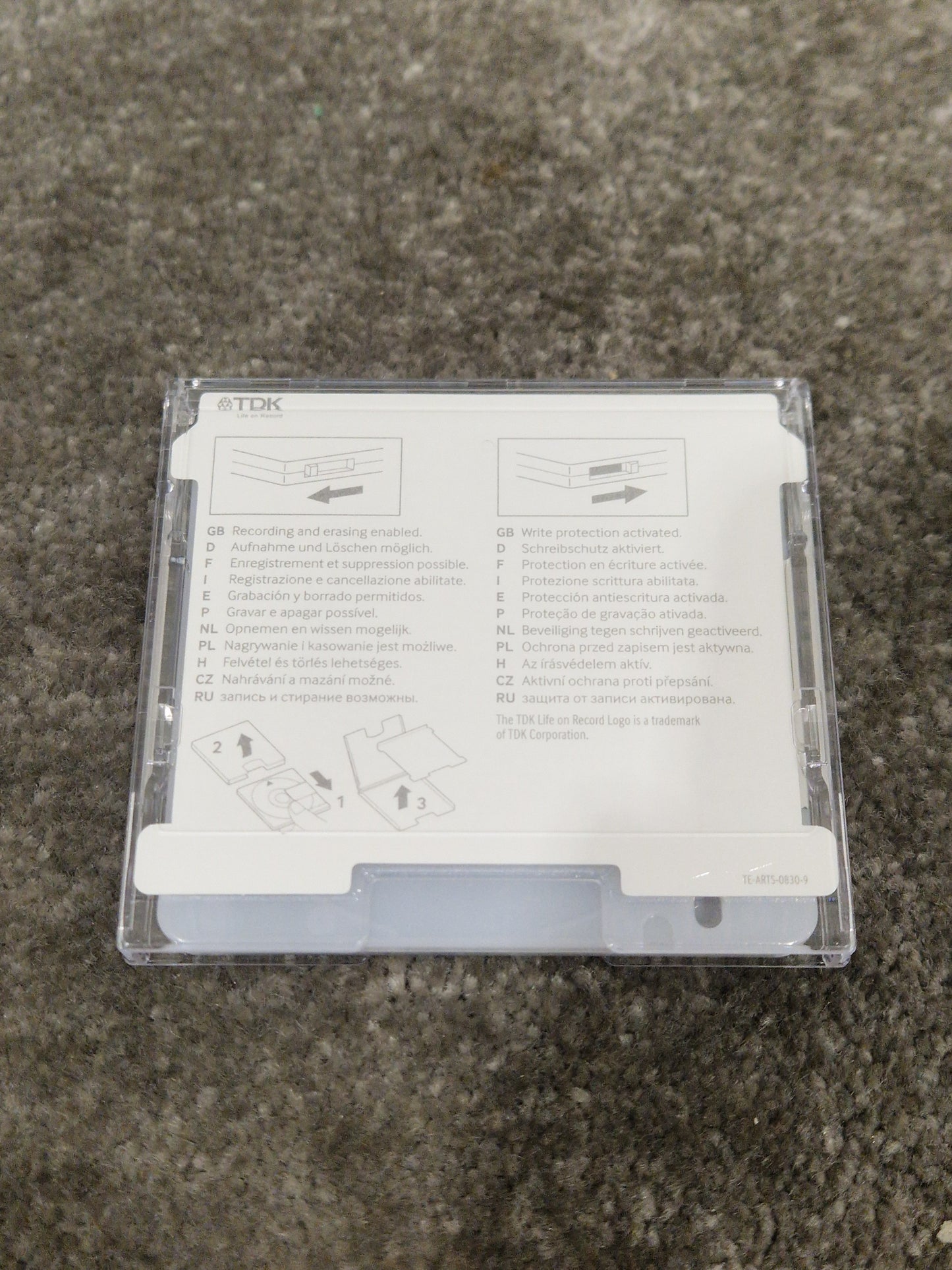 TDK Md-Recordable MINI-DISC - High Fidelity Recording - Excellent