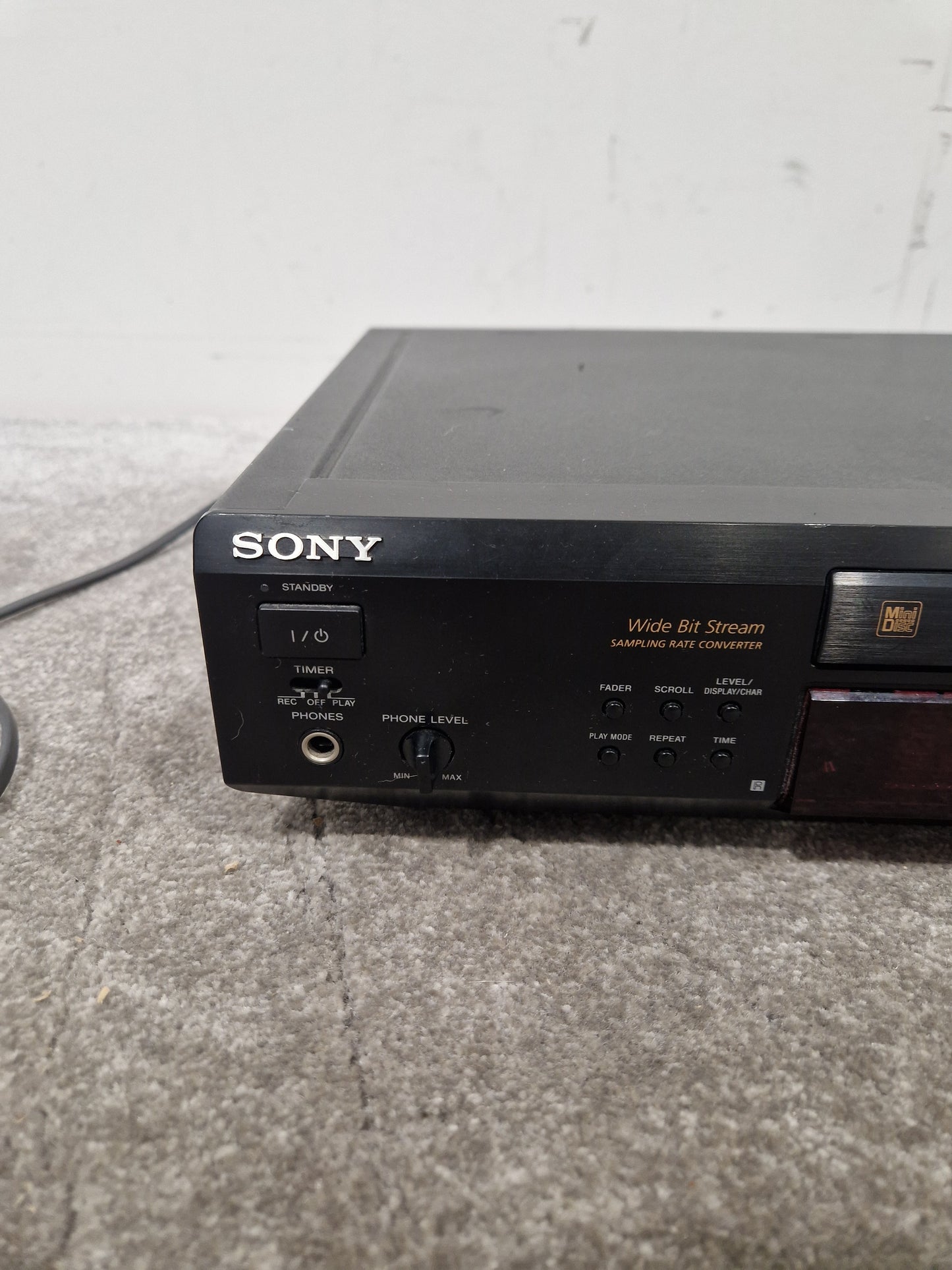 Sony MDS-JE20 - Minidisc Player/Recorder - Spares or Repair