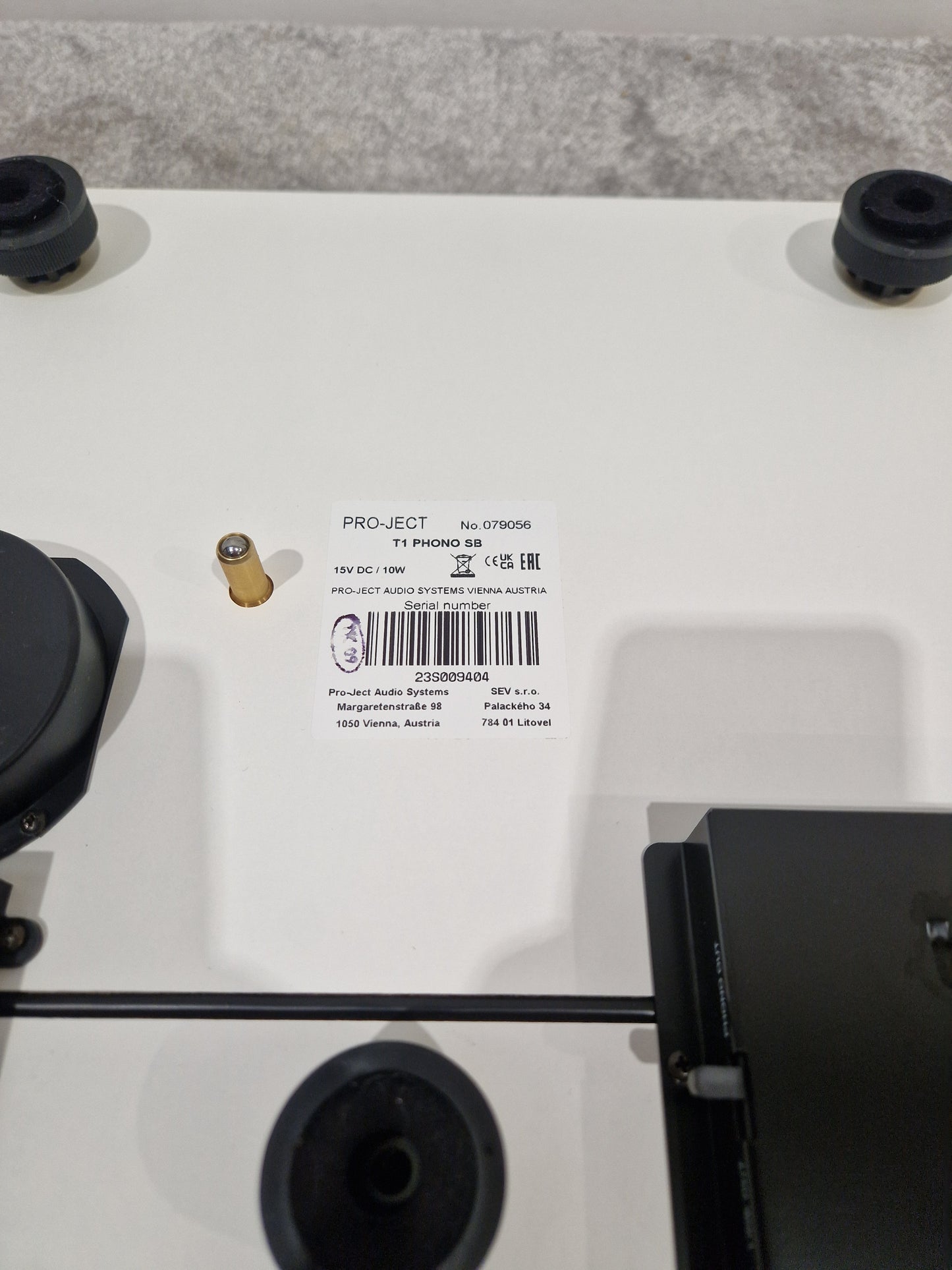 Project T1 Phono SB - Turntable with Preamp - Spares or Repair