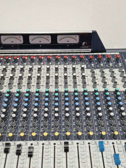 Soundcraft GB8 24 Channel Mixer - Live Sound Console - Very Good w/ Power Supply & Cover