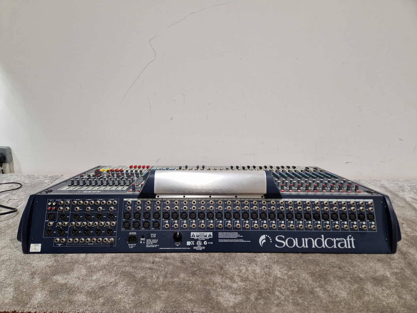 Soundcraft GB8 24 Channel Mixer - Live Sound Console - Very Good w/ Power Supply & Cover