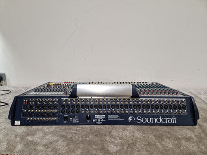 Soundcraft GB8 24 Channel Mixer - Live Sound Console - Very Good w/ Power Supply & Cover