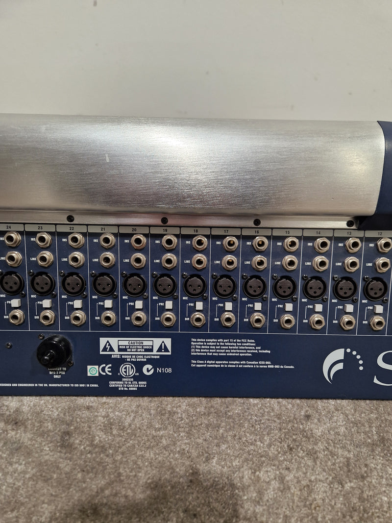Soundcraft GB8 24 Channel Mixer - Live Sound Console - Very Good w/ Power Supply & Cover - Image 26