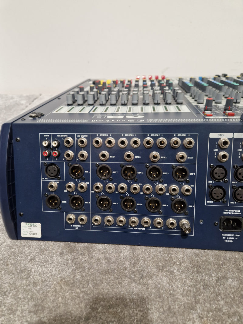 Soundcraft GB8 24 Channel Mixer - Live Sound Console - Very Good w/ Power Supply & Cover - Image 3