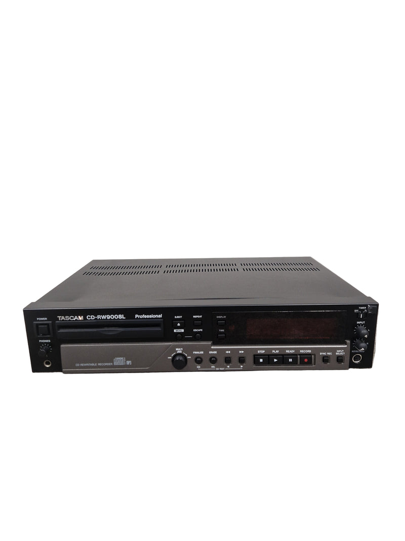 Tascam Cd-Rw900sl - Professional CD Recorder - Fair w/ Power Supply & Remote - Image 1