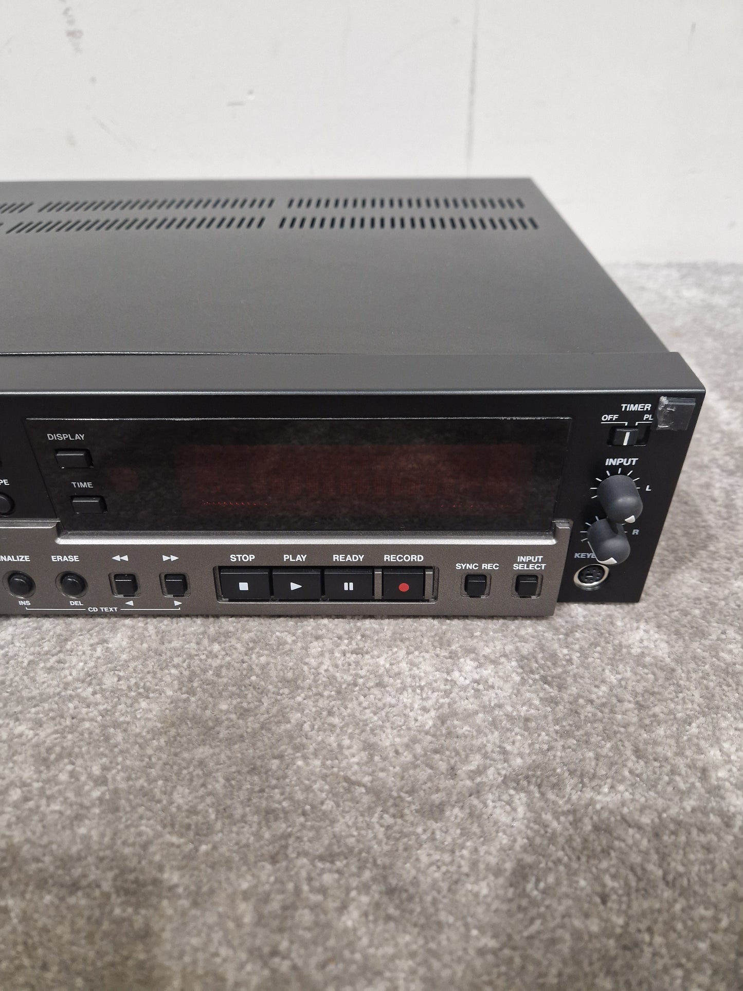 Tascam Cd-Rw900sl - Professional CD Recorder - Fair w/ Power Supply & Remote