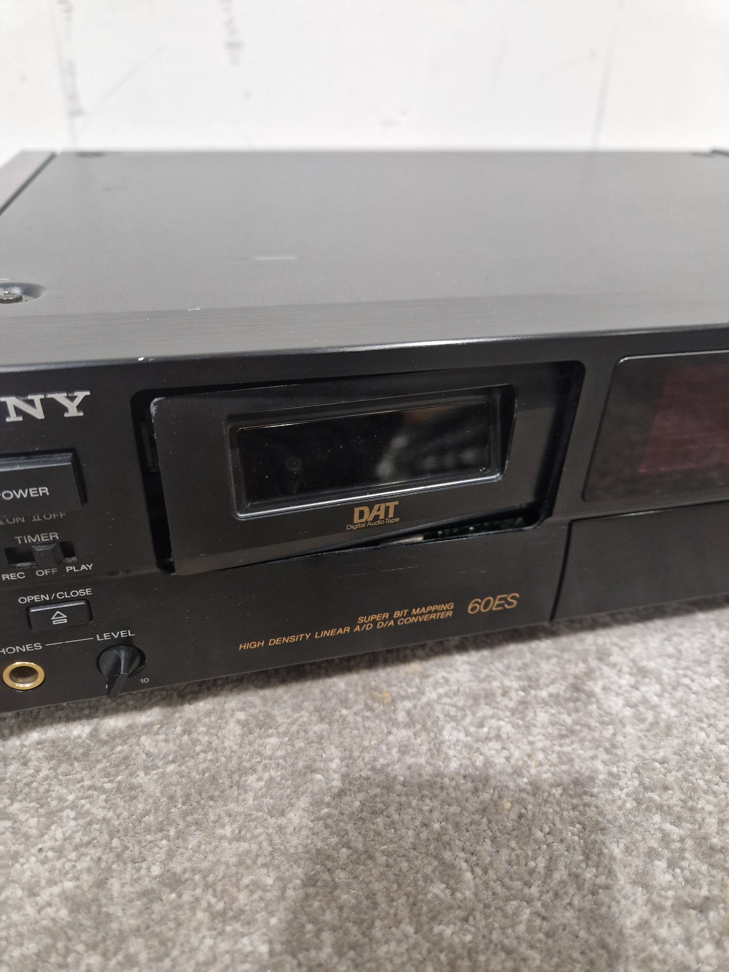 Sony DTS-60ES DAT Recorder - Professional Audio Archiving - Spares or Repair