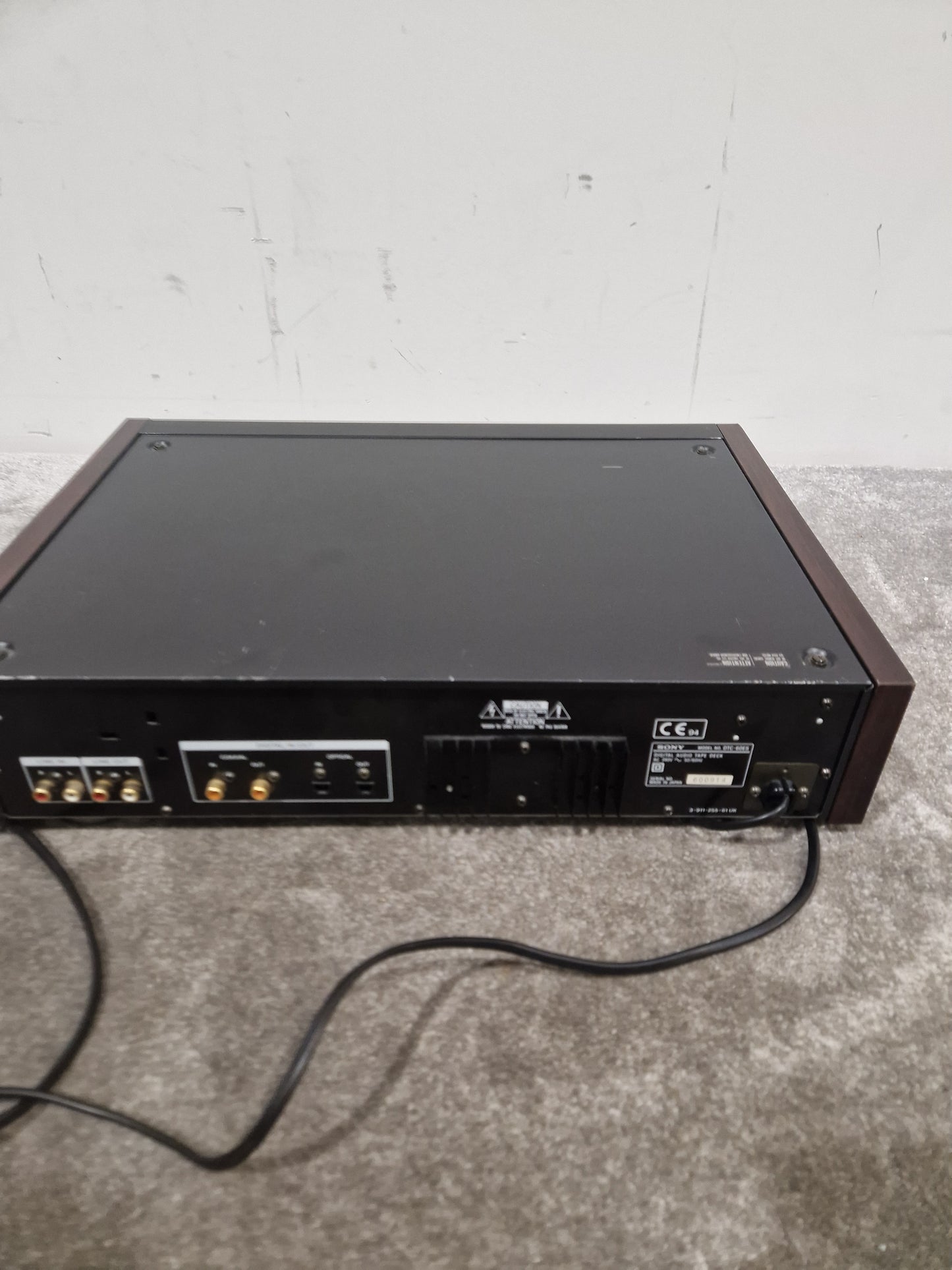 Sony DTS-60ES DAT Recorder - Professional Audio Archiving - Spares or Repair