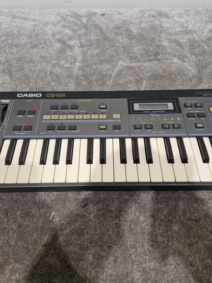 Casio CZ-101 - Compact Digital Synthesizer - Excellent w/ Power Supply
