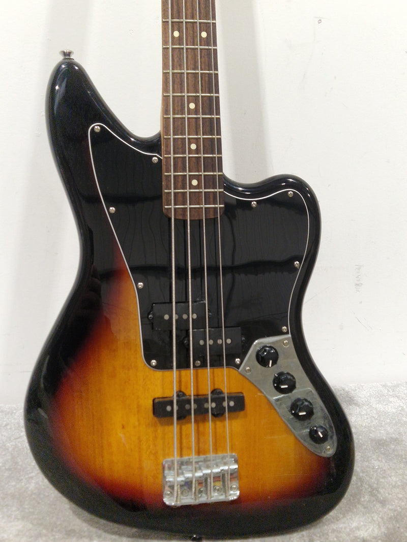 Squier Modified Jaguar Bass Special 3-TONE Sunburst Made IN Indonesia 2017 - Versatile Bass Design - Excellent - Image 2