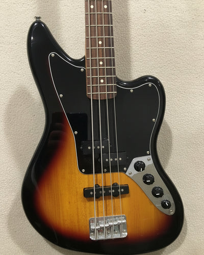 Squier Modified Jaguar Bass Special 3-TONE Sunburst Made IN Indonesia 2017 - Versatile Bass Design - Excellent