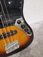 Squier Modified Jaguar Bass Special 3-TONE Sunburst Made IN Indonesia 2017 - Versatile Bass Design - Excellent - Image 5