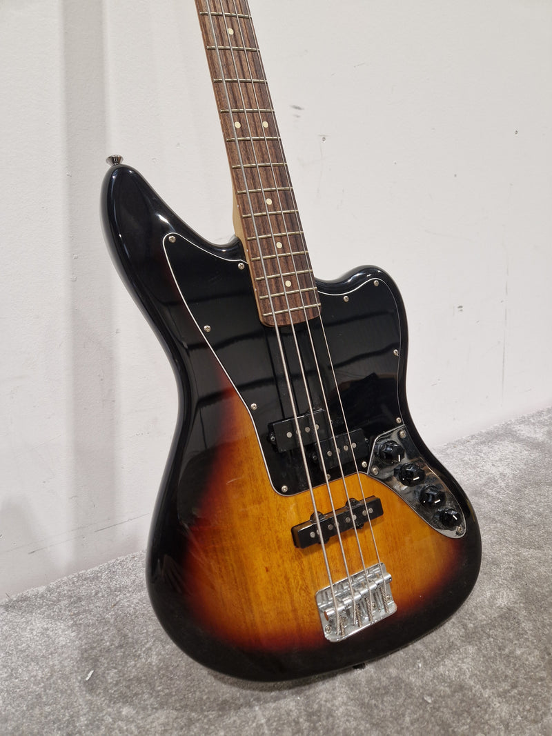 Squier Modified Jaguar Bass Special 3-TONE Sunburst Made IN Indonesia 2017 - Versatile Bass Design - Excellent - Image 6