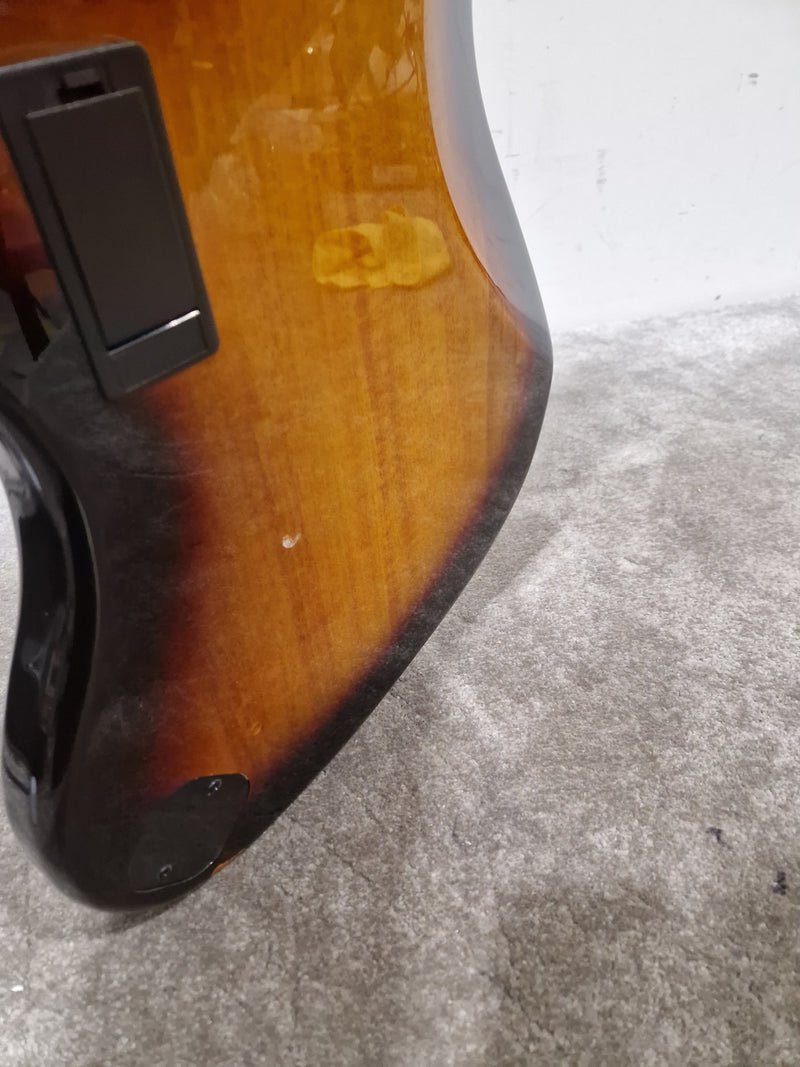 Squier Modified Jaguar Bass Special 3-TONE Sunburst Made IN Indonesia 2017 - Versatile Bass Design - Excellent - Image 8