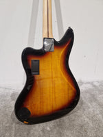Squier Modified Jaguar Bass Special 3-TONE Sunburst Made IN Indonesia 2017 - Versatile Bass Design - Excellent - Image 11