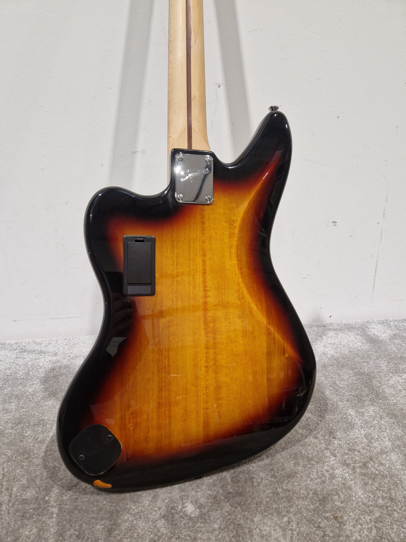 Squier Modified Jaguar Bass Special 3-TONE Sunburst Made IN Indonesia 2017 - Versatile Bass Design - Excellent - Image 11