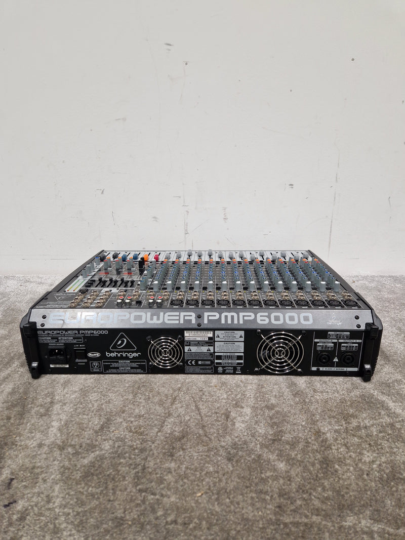 Behringer PMP6000 - 1600W Powered Mixer - Excellent w/ Power Supply - Image 3