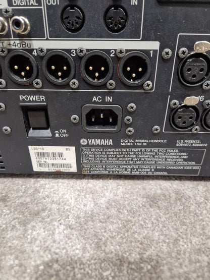 Yamaha LS9-16 - Digital Mixing Console - Excellent