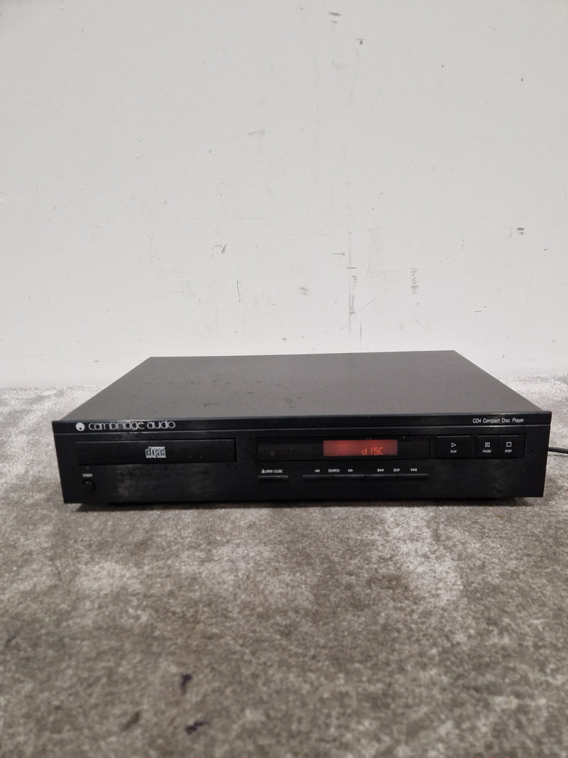 Cambridge Audio CD4 - High-Fidelity CD Player - Very Good w/ Power Supply - Image 3