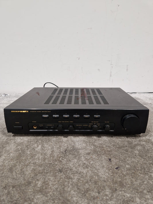 Marantz Amplifier PM- 57 - Stereo Integrated Amplifier - Good w/ Power Supply & Remote